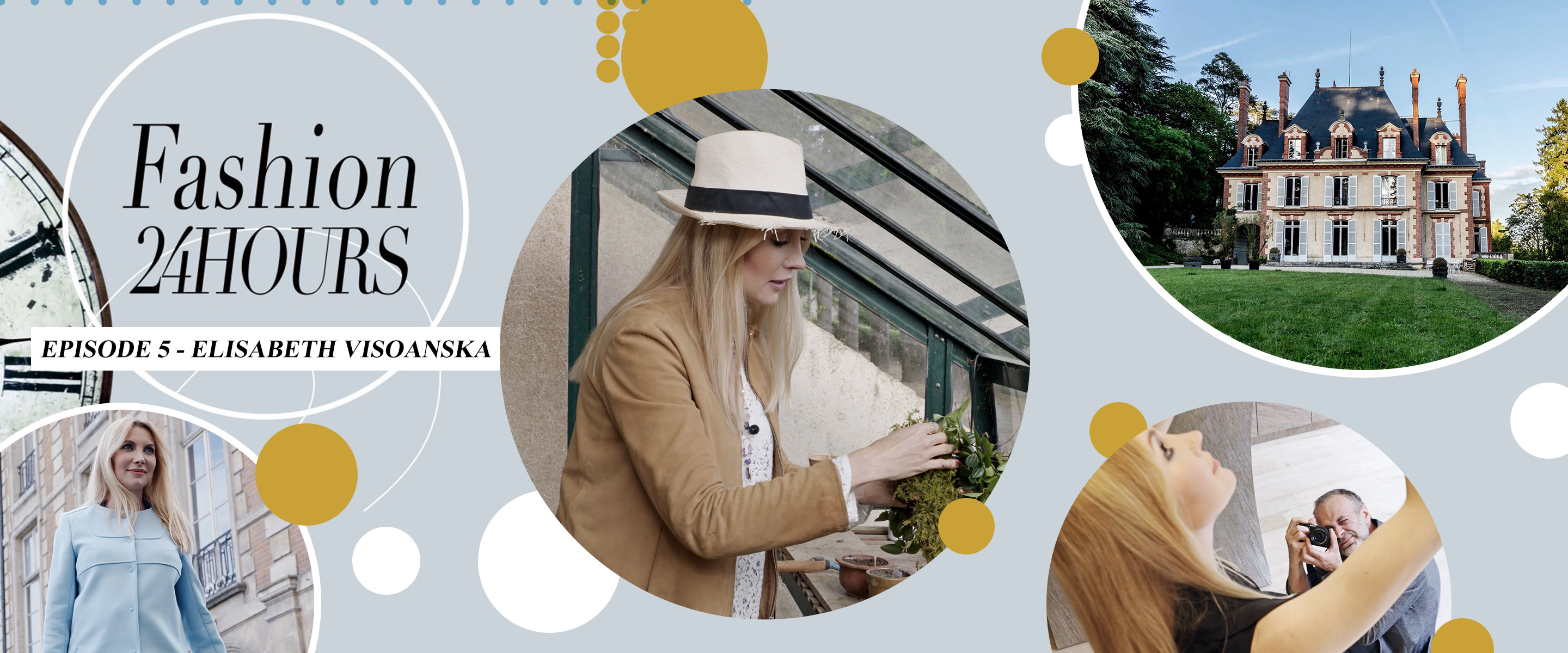 Teaser A Day in the Life of Elisabeth Visoanska on Fashion 24 Hours TV 