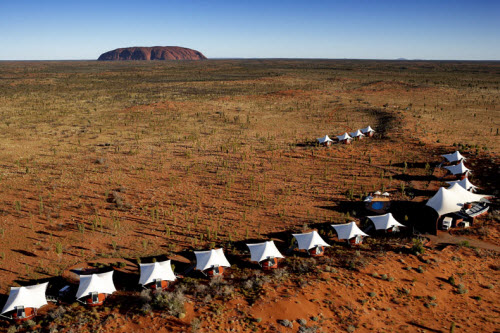 Glamping Australie Rock