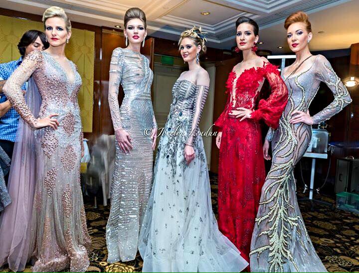 Models en backstage Oriental Fashion Show