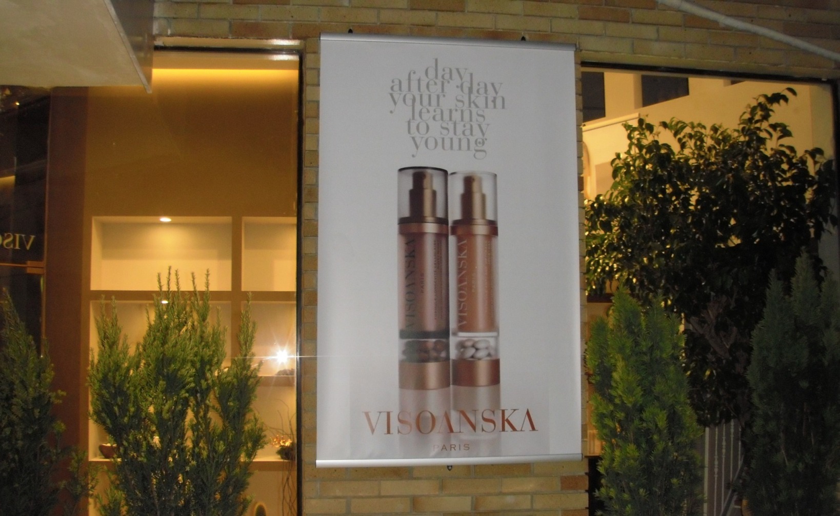 Visoanska Athens Store Window